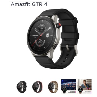 Amazfit GTR 42 Smart Watch per donna 5ATM controllo musicale moda  resistente all'acqua per Android IOS Phone 90 nuovi smartwatch NoBox